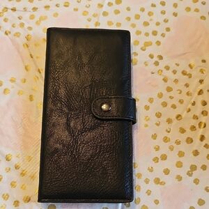 Elegant Black Leather Wallet